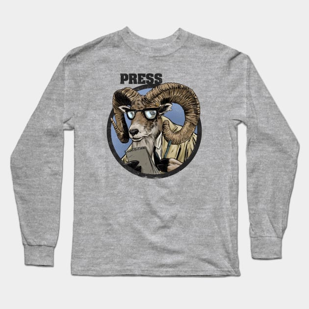 Ben Urich - reporter Long Sleeve T-Shirt by ThirteenthFloor